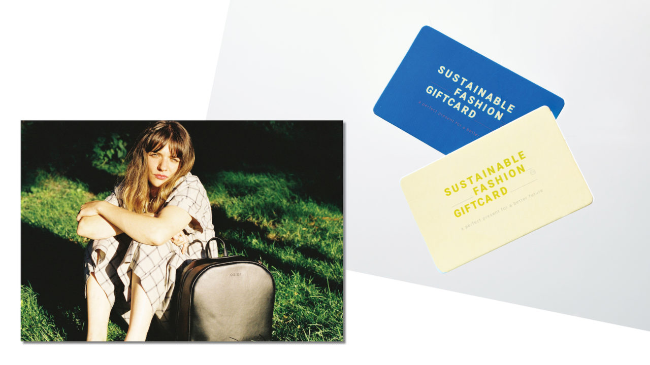 sustainable fashion giftcard